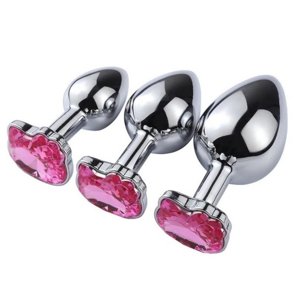 Plug Anal em Metal 7,5cm x 2,5 base em formato de Gatinha Hello Kitty