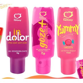 Kit Sensual com Dessensibilizante Indolor, Excitante Feminino Goze + e ...
