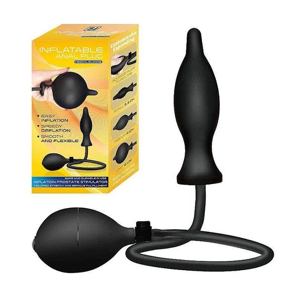 Plug Anal Inflvel 11,5 cm x 3,5 cm Inflatable Anal Plug