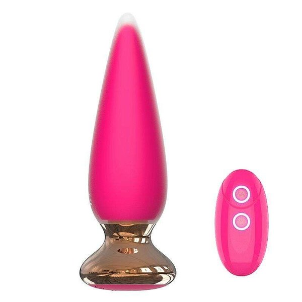 plug anal com controle Plug Anal Vibrador Controle Remoto Sexy Import main image 1