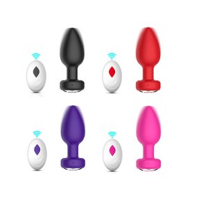 Vibrador Anal - Plug Vibratrio - Lolla Sex Shop